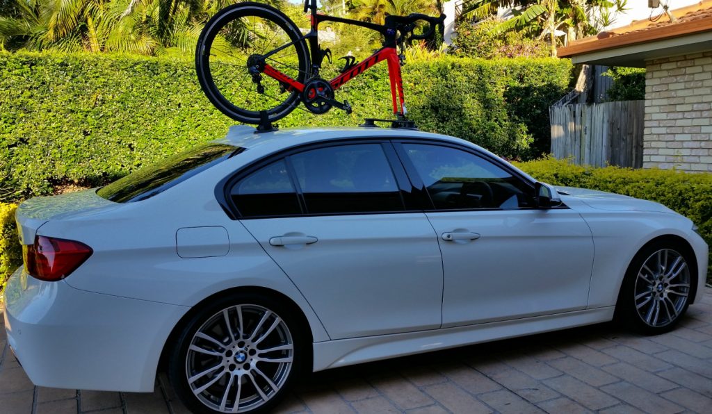 BMW 328i Bike Rack - The SeaSucker Talon