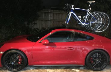 Porsche 911 GTS Bike Rack - The SeaSucker Mini Bomber