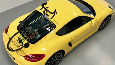 Porsche Cayman S 981 Bike Rack - The SeaSucker Talon