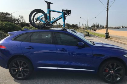 Jaguar F-Pace Bike Rack - The SeaSucker Mini Bomber