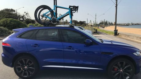 Jaguar F-Pace Bike Rack - The SeaSucker Mini Bomber