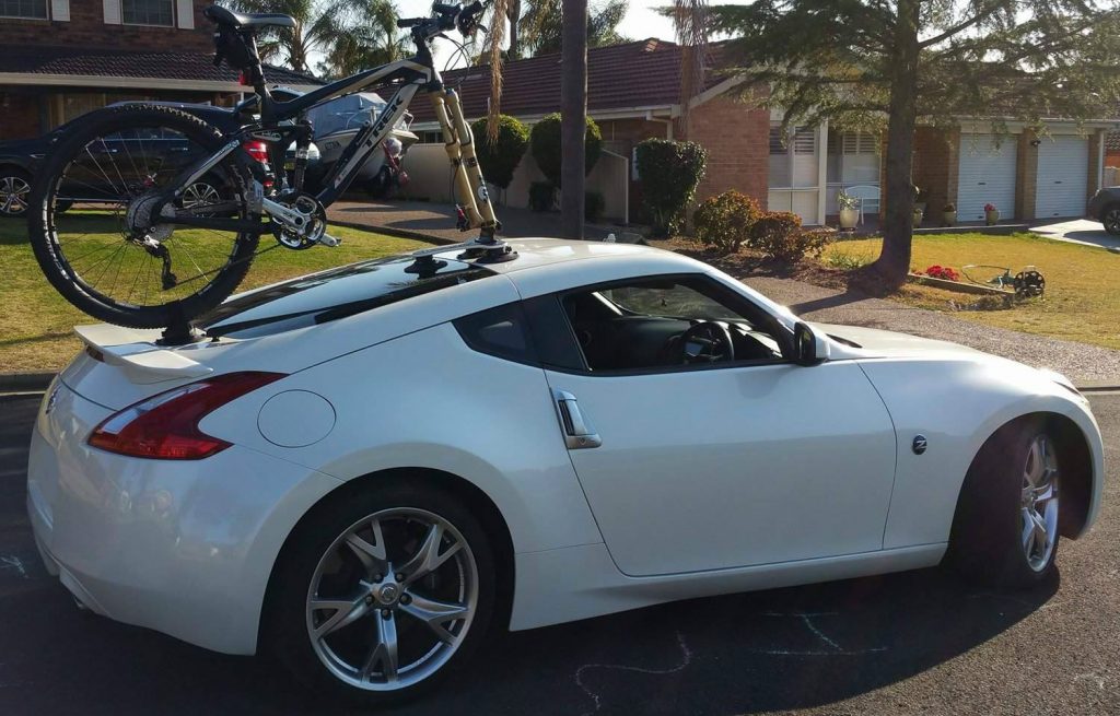 Nissan 370Z Bike Rack - The SeaSucker Talon