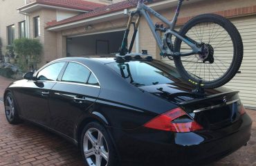 Mercedes CLS500 Bike Rack - The SeaSucker Mini Bomber