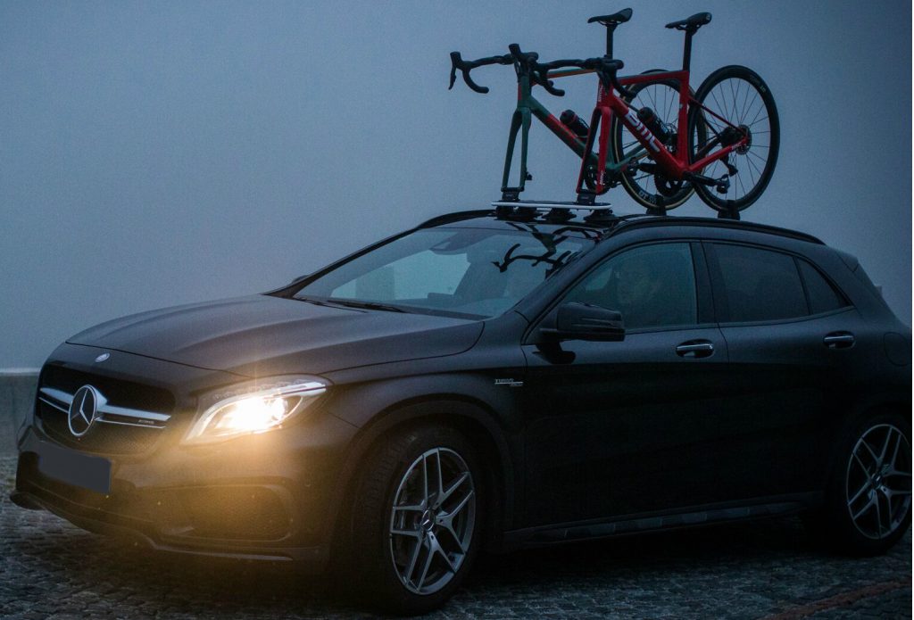 Mercedes AMG GLA45 Bike Rack - The SeaSucker Mini Bomber