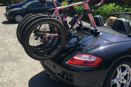 Porsche Boxster Bike Rack - The SeaSucker Mini Bomber