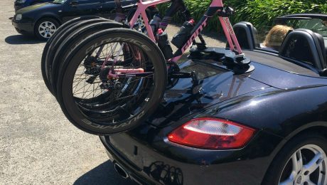 Porsche Boxster Bike Rack - The SeaSucker Mini Bomber