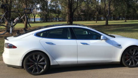 Tesla Model S Bike Rack - The SeaSucker Komodo