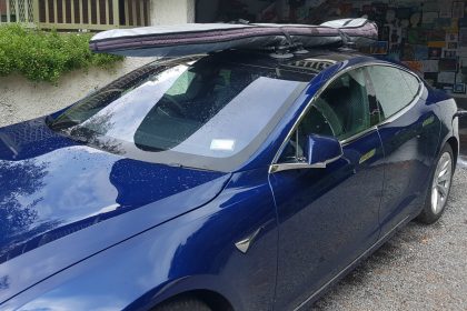 Tesla Model S Surfboard Rack - The SeaSucker Board Rack