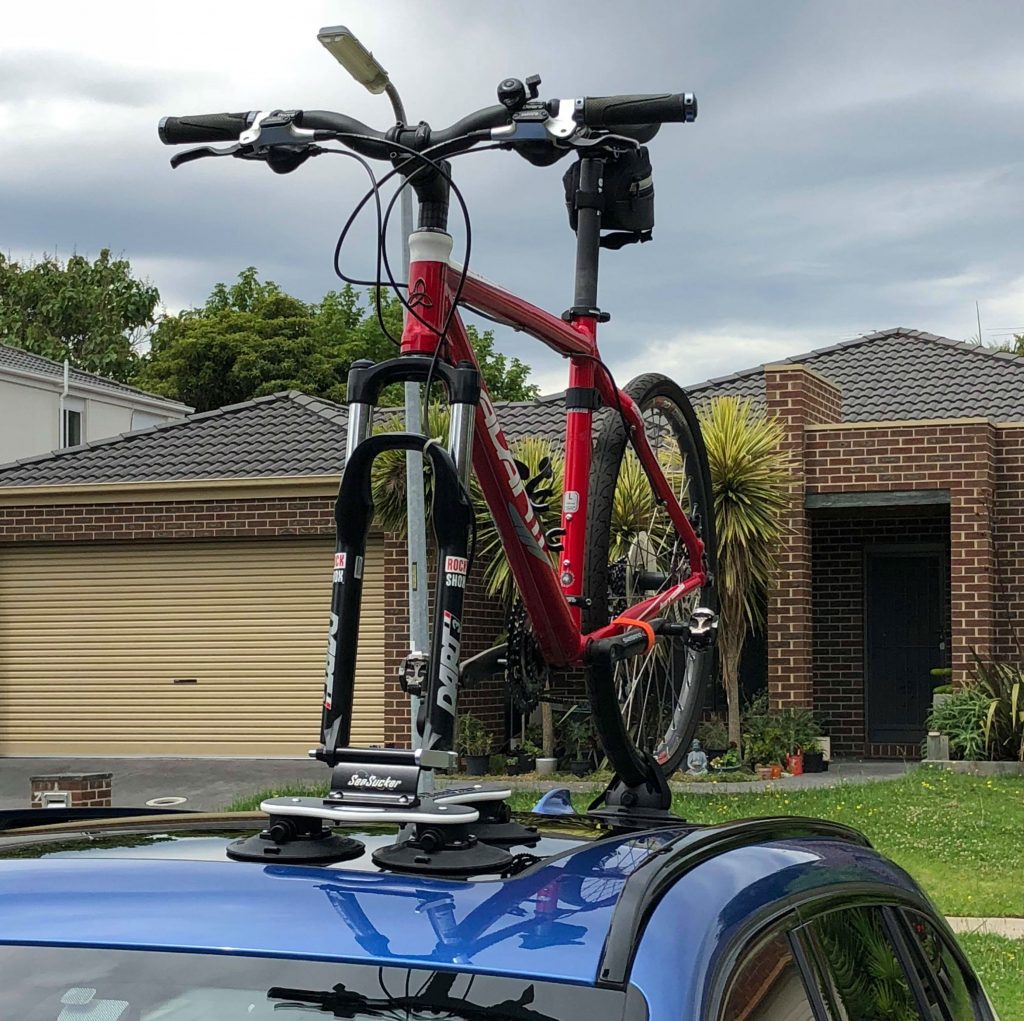 BMW X1 Bike Rack - The SeaSucker Talon