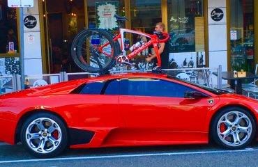 Lamborghini Murcielago Bike Rack - The SeaSucker Mini Bomber