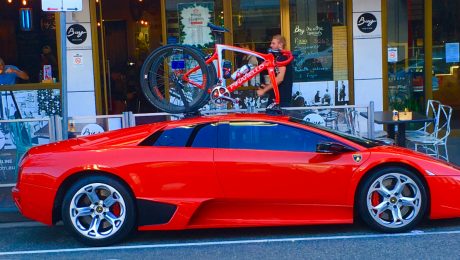 Lamborghini Murcielago Bike Rack - The SeaSucker Mini Bomber