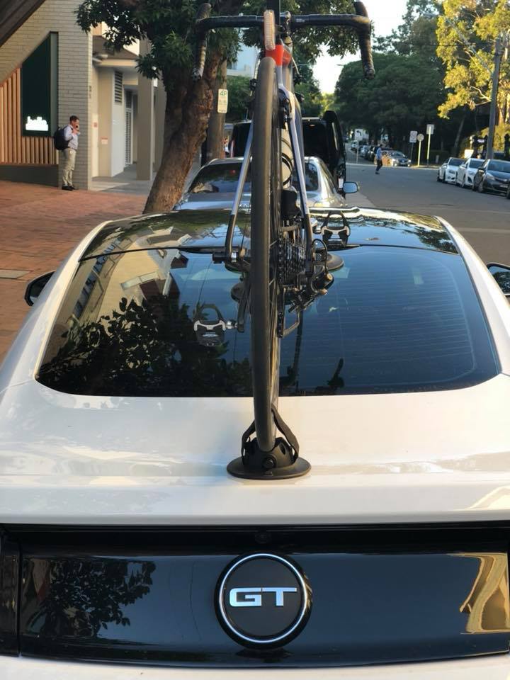 Ford Mustang Bike Rack - The SeaSucker Talon