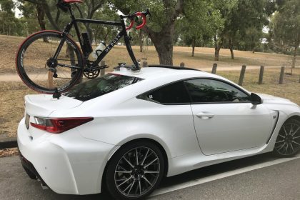 Lexus RCF Bike Rack - The SeaSucker Mini Bomber