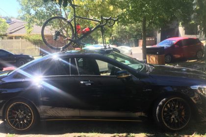 Mercedes A45 AMG Bike Rack - The SeaSucker Mini Bomber