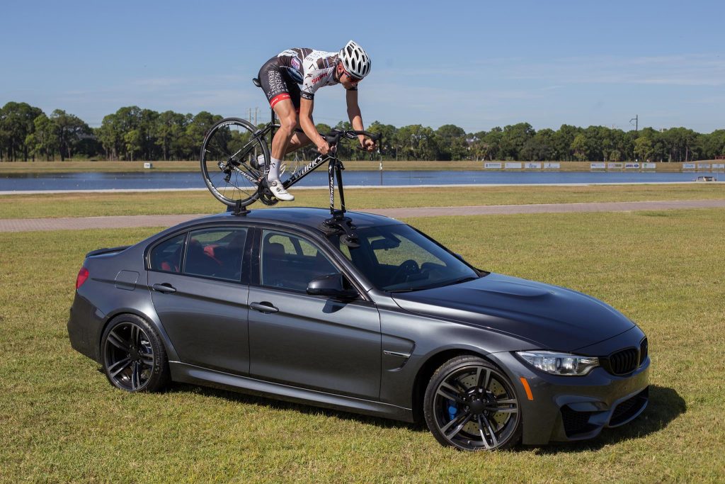 BMW M3 Sedan Bike Rack - The SeaSucker Talon