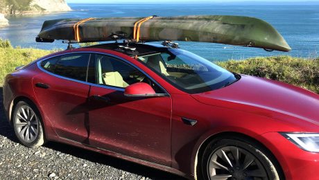 Tesla Model S Roof - The SeaSucker Monkey Bars