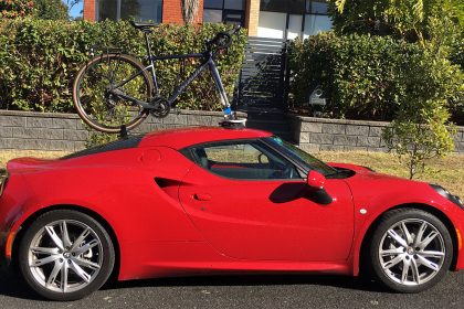 Alfa Romeo 4C Bike Rack - SeaSucker Mini Bomber