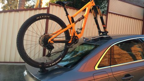 Audi A4 Bike Rack - The SeaSucker Talon