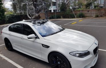 BMW M5 Bike Rack - The SeaSucker Bomber