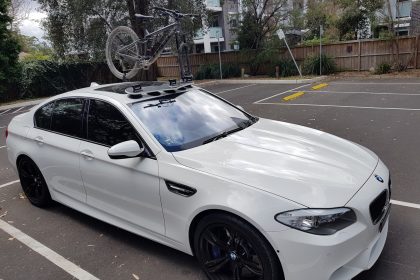 BMW M5 Bike Rack - The SeaSucker Bomber