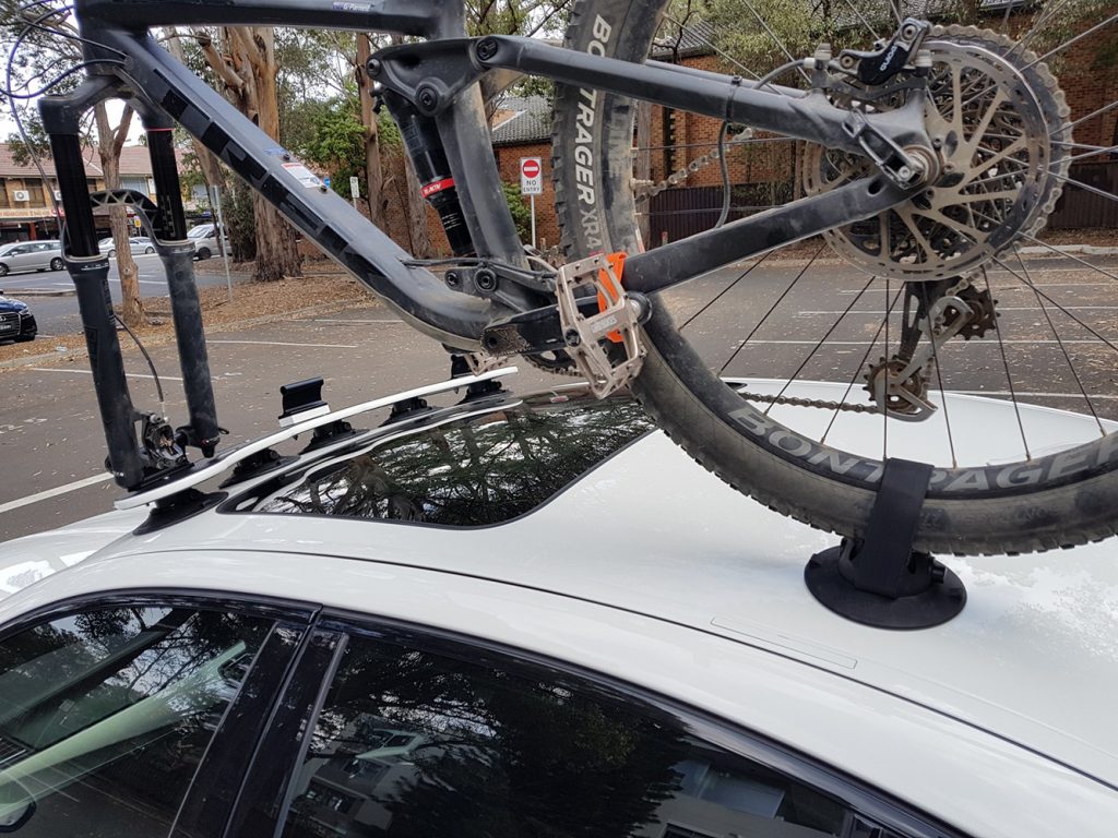 BMW M5 Bike Rack - The SeaSucker Bomber