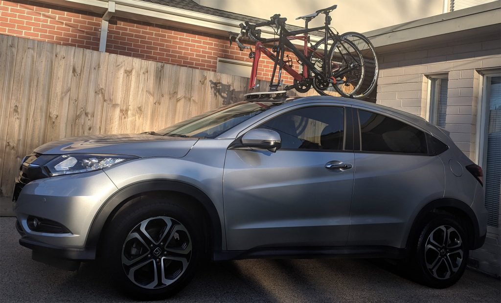 Honda HRV Bike Rack - The SeaSucker Mini Bomber