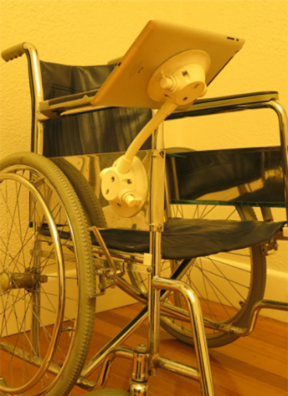 Wheelchair Tablet Mount