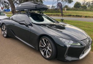 SeaSucker Roof Rack on Lexus LC500