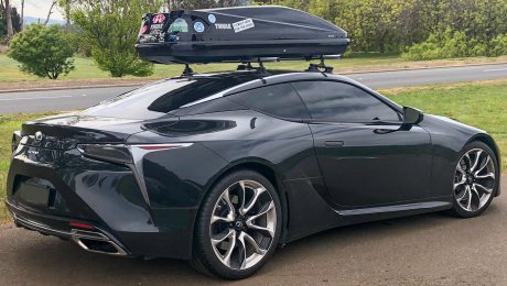 SeaSucker Roof Rack on Lexus LC500